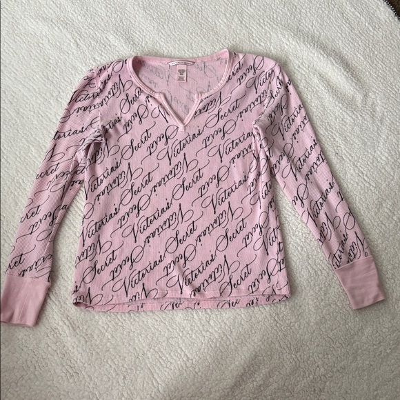 Victoria's Secret Long Sleeved Pajama Set - Picture 3 of 8